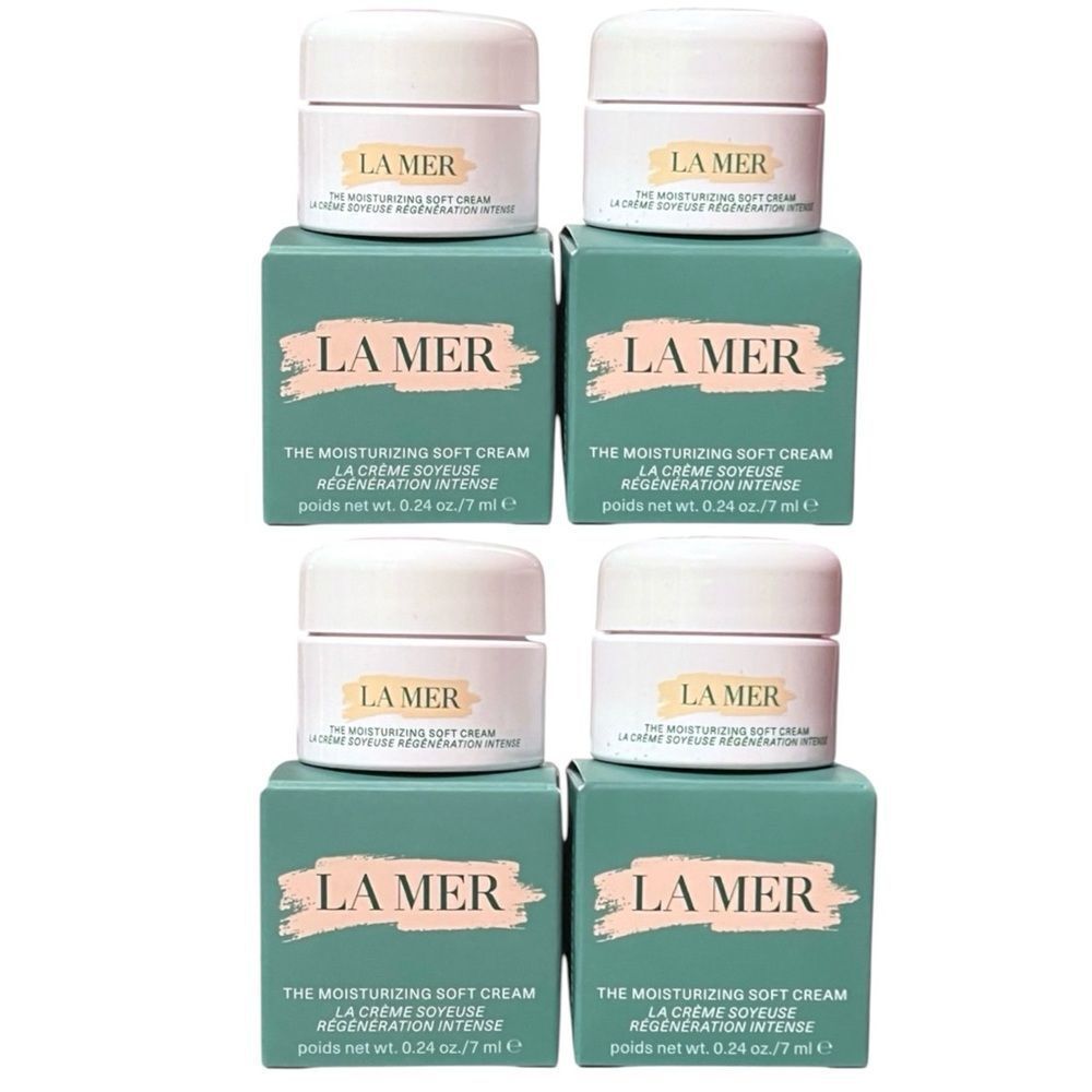 4 Pack La Mer The Moisturizing Soft Cream 7 ml